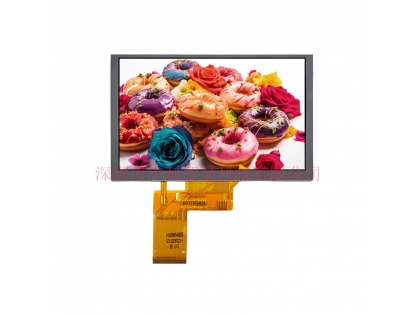 5寸顯示屏 RGB接口 500亮度 800×480分辨率